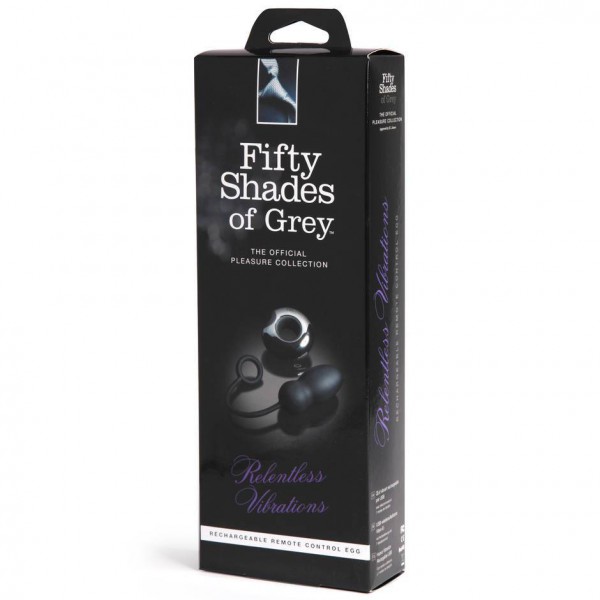 Fifty Shades of Grey Relentless Vibrations Remote Control Egg