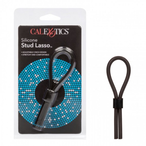 Silicone Stud Lasso - Black