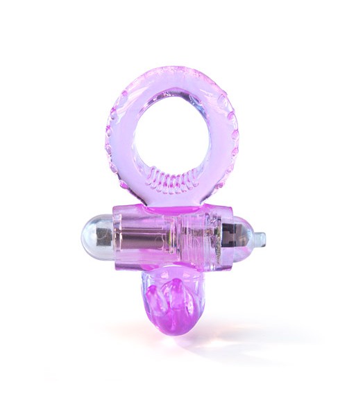 Bunny vibrating cock ring