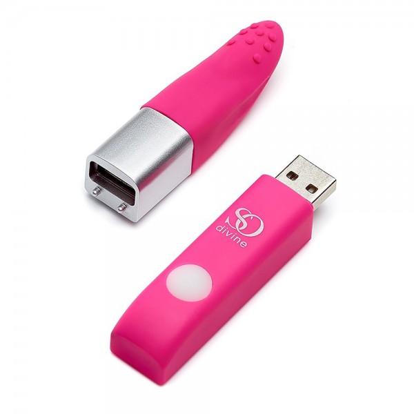 So Divine Get Lucky USB Rechargeable Vibrator