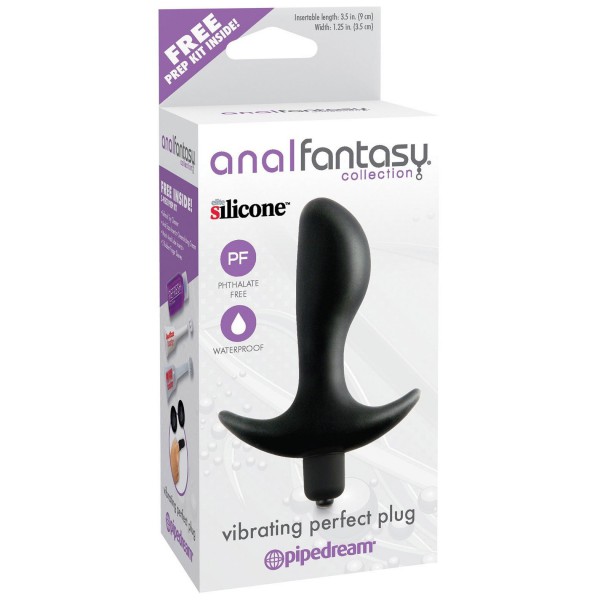 Anal Fantasy Vibrating Perfect Plug - Includes 5-Piece Prep Kit — image 4 of 4