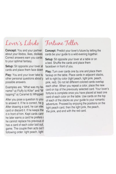 Kheper Games Oral Sex Adventures Card Game for Couples