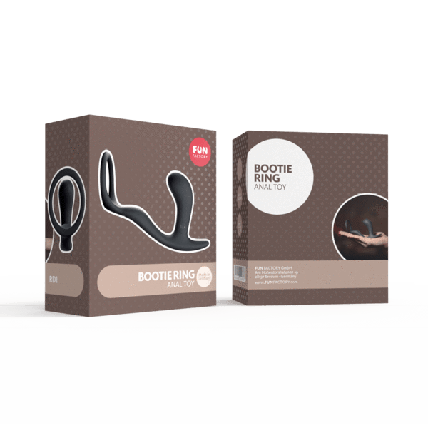 Fun Factory Bootie Ring Silicone Prostate Stimulator with Cock Ring