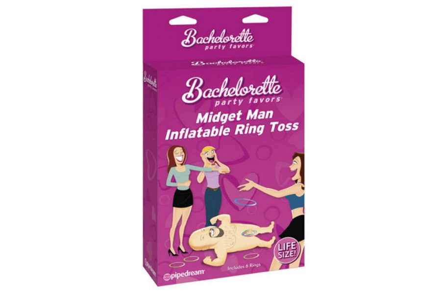 Bachelorette Party Midget Man Ring Toss Game