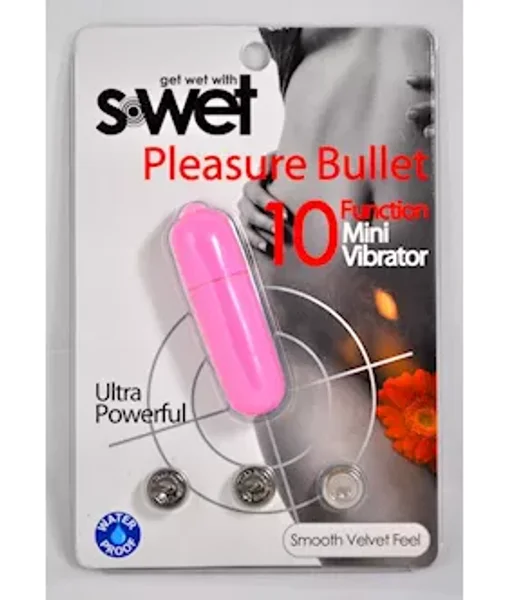 NU Sensuelle S-Wet Pleasure Bullet Pink — image 3 of 3