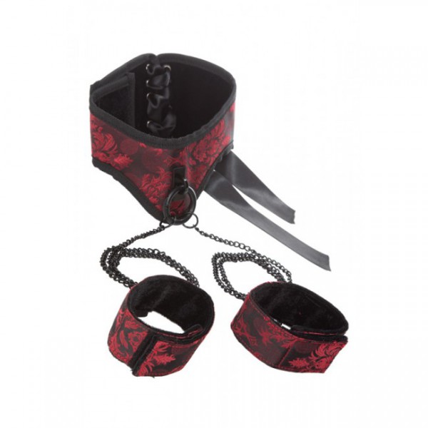 Scandal Posture Collar with Cuffs