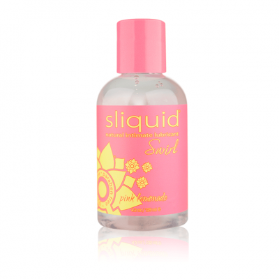 Sliquid Naturals Swirl Flavoured Lubricants Pink Lemonade 125ml