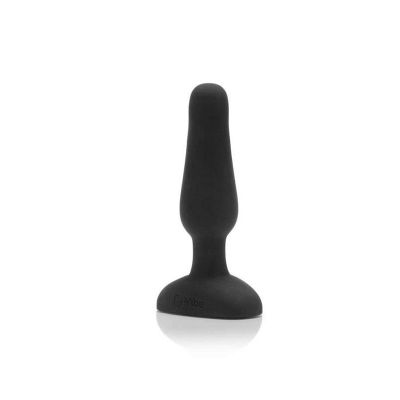 b Vibe Novice Rechargeable Butt Plug Black