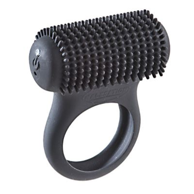 Malesation Nubbed Tickle Ring Black
