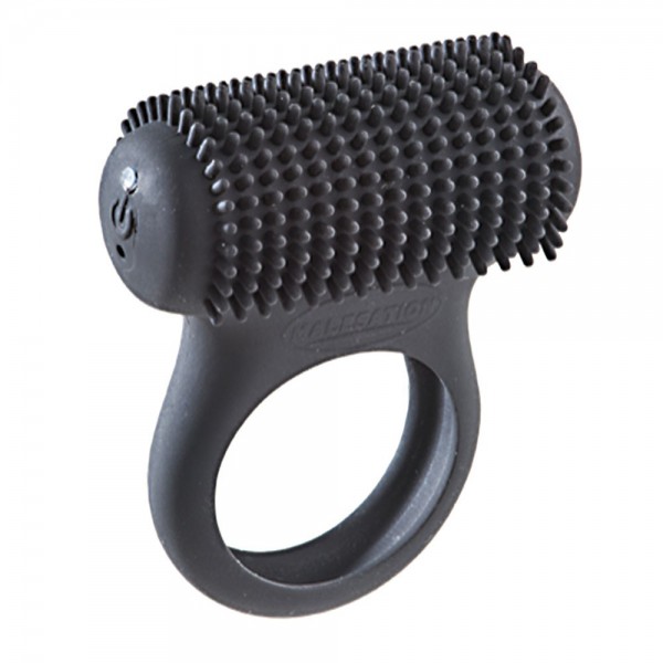 Malesation Nubbed Tickle Ring - Black