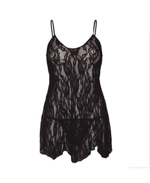 Leg Avenue Rose Lace Flair Chemise