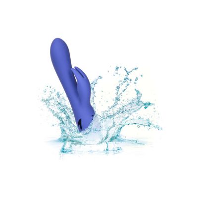 California Exotic Rotating Beaded Rechargeable 7 9 Rabbit Vibrator