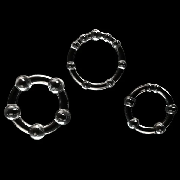 Power Plus Triple Beaded Ring Set — image 8 of 9