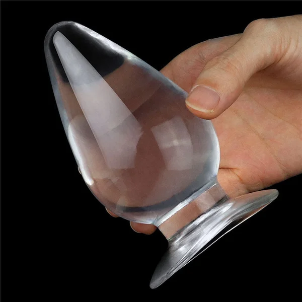 Flawless Clear Anal Plug 4.5'' — image 8 of 10