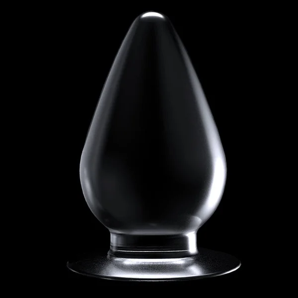 Flawless Clear Anal Plug 4.5'' — image 5 of 10