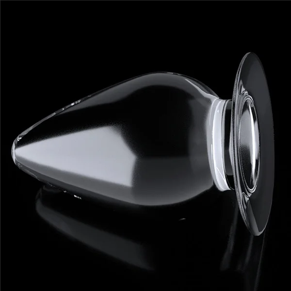 Flawless Clear Anal Plug 4.5'' — image 3 of 10