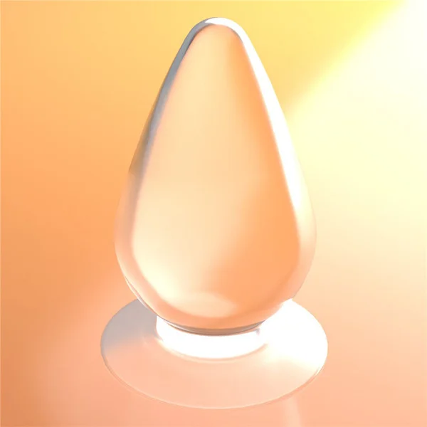 Flawless Clear Anal Plug 4.5'' — image 10 of 10