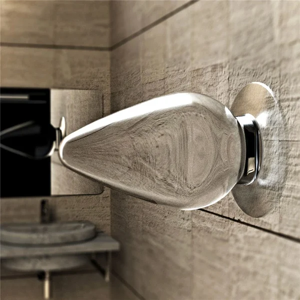 Flawless Clear Anal Plug 4.5'' — image 9 of 10