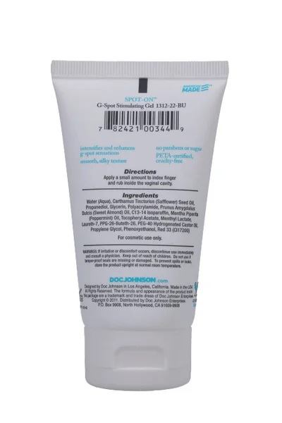 Doc Johnson Spot On G-Spot Stimulating Gel (2.oz) — image 9 of 10