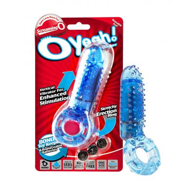 Screaming O Yeah Vertical Vibrating Cock Ring