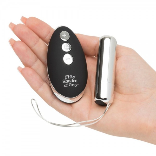 Fifty Shades of Grey Relentless Vibrations Remote Bullet Vibrator