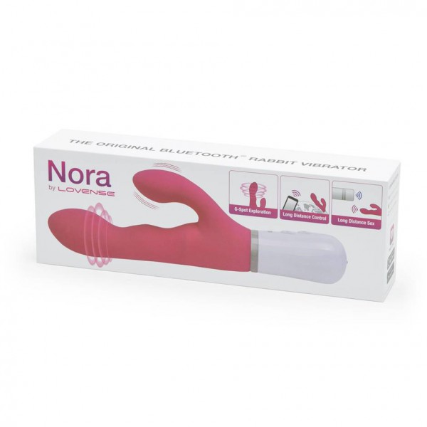 Lovense Nora App Controlled Rotating Rabbit Vibrator