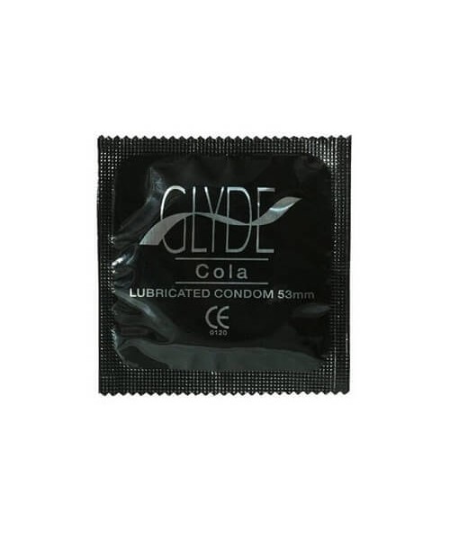 Glyde Ultra Cola Flavour Vegan Condoms 100 Bulk Pack