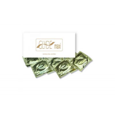 Glyde Maxi Condoms 100 Bulk Pack