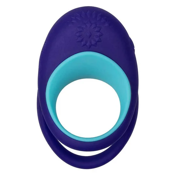 Link Up Alpha Dual Ring Vibrating Cock Ring by Cal Exotics — image 5 of 11