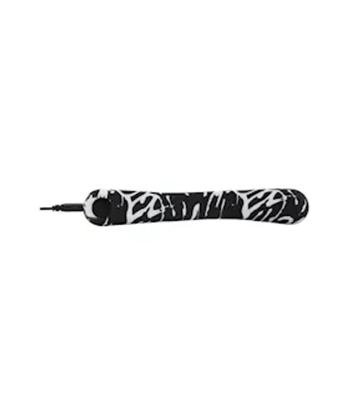 Hype Flexi-wand Vibrator - Black / White — image 14 of 21
