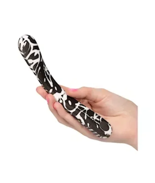 Hype Flexi-wand Vibrator - Black / White — image 16 of 21