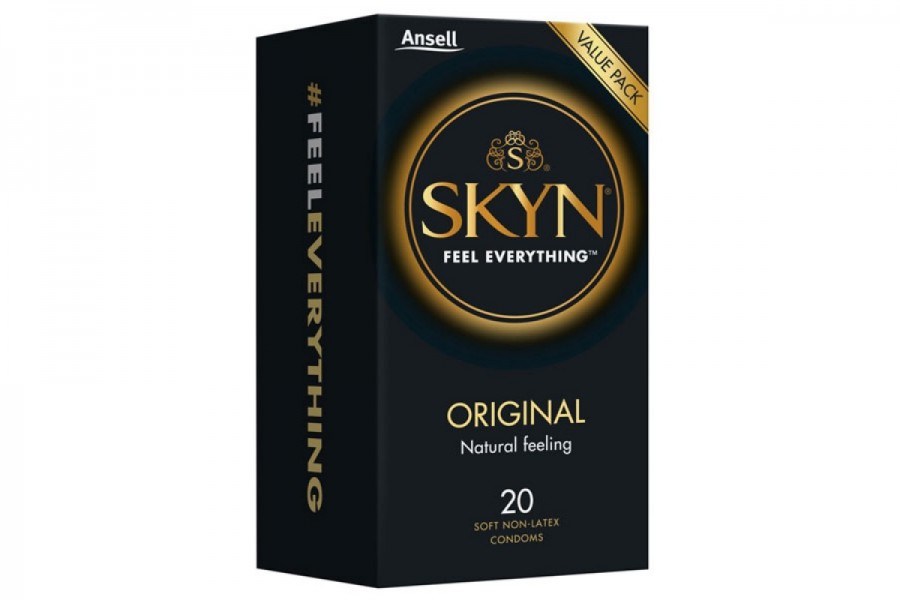 Ansell SKYN Original Soft Non-Latex Condoms 20 Pack