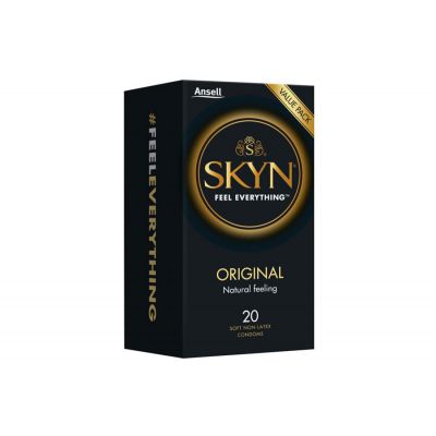 Ansell SKYN Original Soft Non Latex Condoms 20 Pack