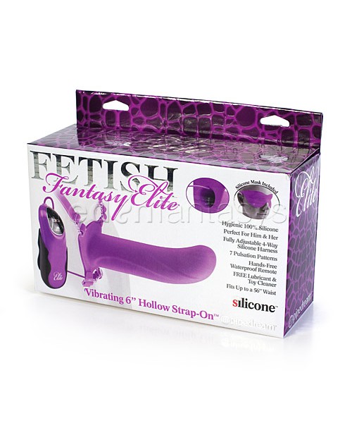 Fetish Fantasy Elite vibrating  6" strap-on