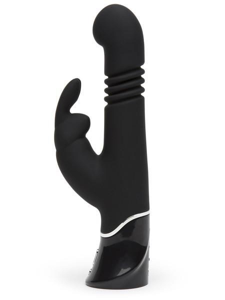 Fifty Shades Greedy Girl Thrusting 9" Rabbit Vibrator