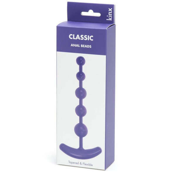 Pure Anal Beads with T-Bar Handle 6.5 Inch