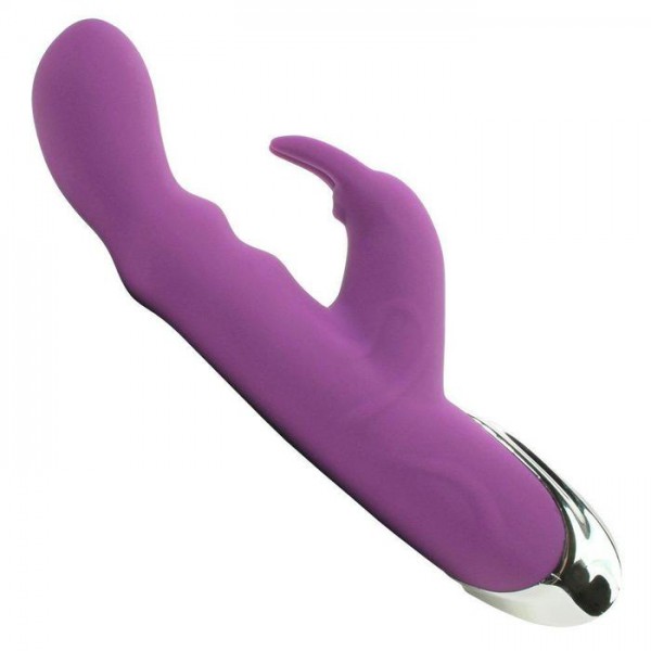 Silicone Rabbit Vibe - 10 Powerful Vibrating and Pulsating Functions!