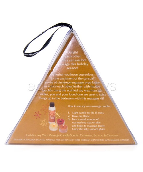Sensual hot massage kit