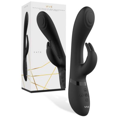 Vive Cato 8 5 Rabbit Vibrator With G Spot Pulsation