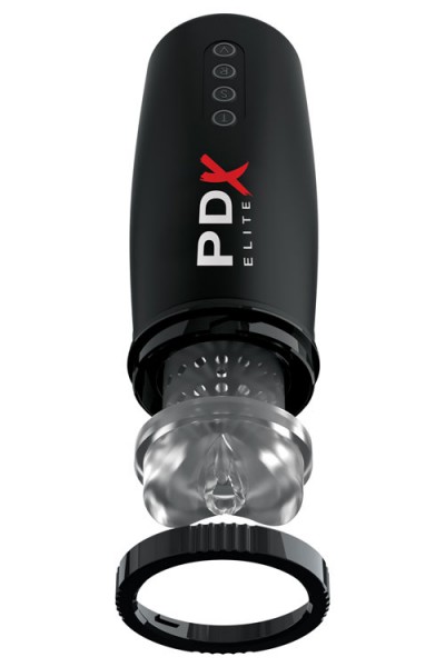 Pipedream 9" Masturbator with Vibration, Thrusting & Suction
