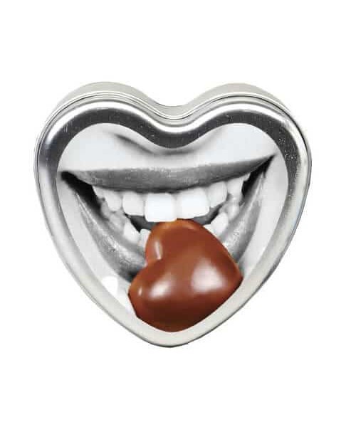 Earthly Body 3 in 1 Edible Massage Heart Candle