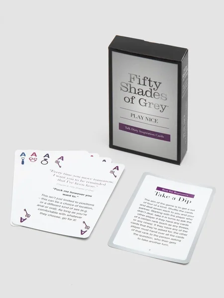 Fifty Shades of Grey Play Nice Talk Dirty Inspiration Cards — image 5 of 5