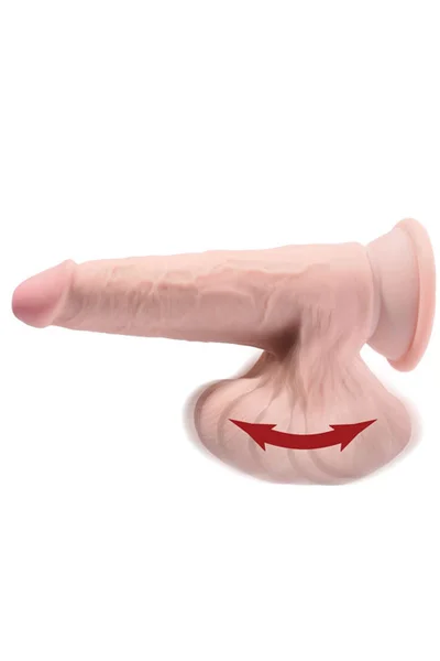 Pipedream King Cock Dildo With Swinging Balls — image 9 of 10