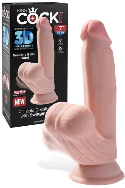 Pipedream King Cock Dildo With Swinging Balls — image 16 of 20