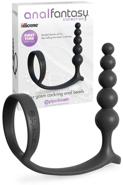 Pipedream Cock Ring & Anal Beads — image 9 of 12