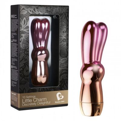 Little Charm Bullet Vibrator by Rocks Off Rose Gold