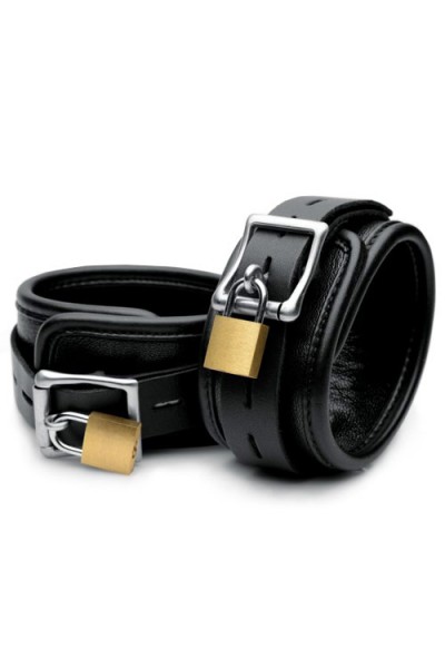 Mistress by Isabella Sinclaire Bed Restraints with Leather Cuffs