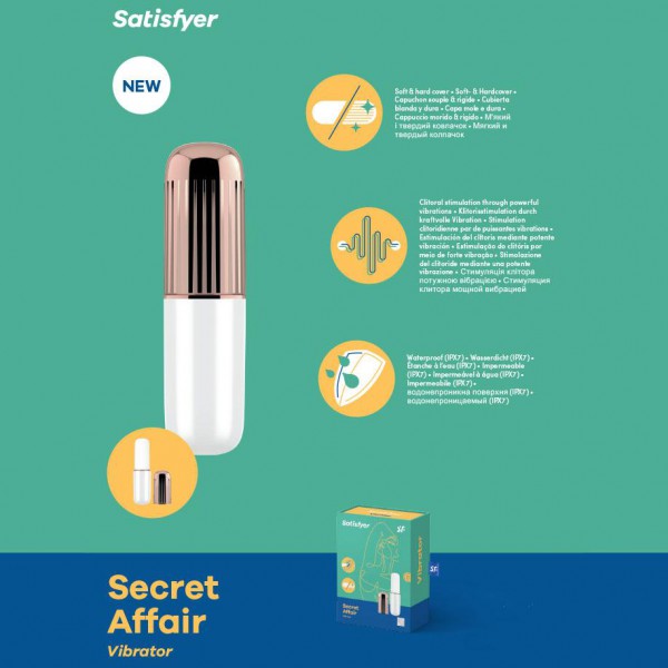 Satisfyer Mini Secret Affair 4.25" Bullet Vibrator