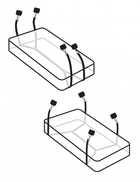 Fetish Fantasy Limited Edition Wraparound Mattress Restrain