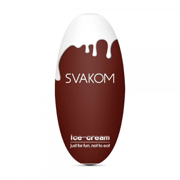 Svakom Hedy Reuseable Egg Style Male Masturbator - Blue